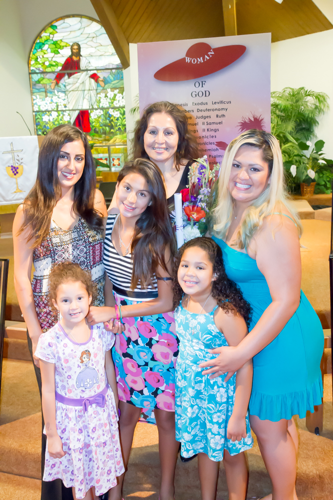 Della Moreno with Daughters & Grand-Daughters - 2015 WOGD